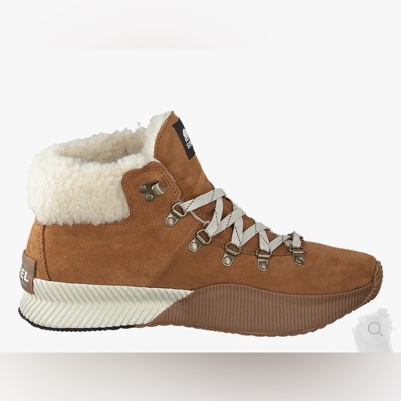 SOREL • Out-N-About III Conquest Waterproof Suede Booties • Camel Brown - Picture 5 of 16